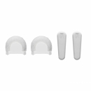 Shure AMV-LAV-WS/W-KIT - Dwie osłony przeciwwiatrowe, dwie osłony na klips, białe