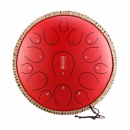 Hluru TY13-14-Red - Round tongue drum 14
