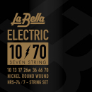 La Bella Electric 10-70 7-str HRS-74 - Struny do gitary elektrycznej