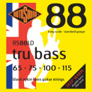 Rotosound RS88LD - 4 struny bas [65-115] czarny nylon