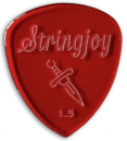 Stringjoy kostka 1.5mm Dagger Acrylic Picks - Kostka do gitary