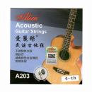 Alice A203-SL-4-D - Struny pojedyncze do gitary akustycznej