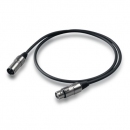Proel CHL250LU05 - Kabel mikrofonowy XLR F - XLR M - 0,5m