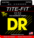 DR struny do gitary elektrycznej TITE-FIT 12-52