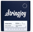 Stringjoy HVY107 SIGNATURES 10-64 7-str - Struny do gitary elektrycznej