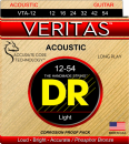 DR struny do gitary akustycznej VERITAS 12-54