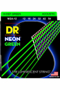 DR NGA 12-54 NEON GREEN - Struny powlekane do gitary akustycznej