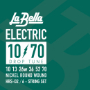 La Bella Electric Drop Tune 10-70 HRS-D2 - Struny do gitary elektrycznej