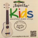 Aquila Kids 160U - struny do ukulele kolorowe