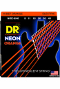 DR NOE 9-46 NEON ORANGE - Struny do gitary elektrycznej