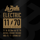 La Bella Electric 11-70 7-str HRS-75 - Struny do gitary elektrycznej