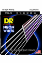 DR NWA 12-54 NEON WHITE - Struny do gitary akustycznej