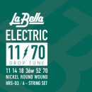 La Bella Electric Drop Tune 11-70 HRS-D3 - Struny do gitary elektrycznej
