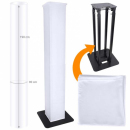 DNA TOTEM TOWER SCRIM WH - Materiał biała lycra osłona podstawy