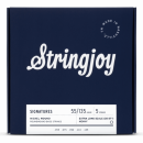 Stringjoy BA55135XL struny do gitary basowej niklowane 55-135 5-str Extra Long