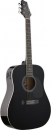 Stagg SW-201 BK VT - gitara elektro-akustyczna
