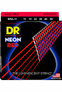 DR NRA 11-50 NEON RED - Struny do gitary akustycznej