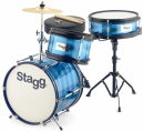 Stagg TIM J 3/12B BL - Akustyczny zestaw perkusyjny