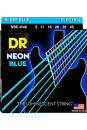 DR NBE 9-46 NEON BLUE - Struny powlekane do gitary elektrycznej