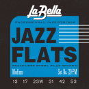 La Bella Jazz Flats Medium 13-53 20PM - Struny do gitary elektrycznej