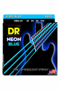 DR NBB 45-105 NEON BLUE BASS - Struny powlekane do basu