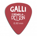 Galli Delrin D-51Y - Kostki gitarowe 0,50 mm, 12 szt.