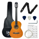 V-TONE CG TWO YL - Gitara klasyczna 4/4 + zestaw akcesoriów