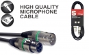 Stagg SMC10 XX GR– kabel mikrofonowy 10 m z oznaczeniem końcówek