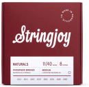 Stringjoy NB1140 NATURALS Phosphor Bronze 11-40 - Struny do mandoliny