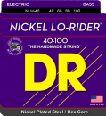 DR struny do gitary basowej LO-RIDER niklowane 40-100