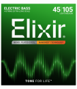 Elixir NanoWeb MEDIUM 45-105 Super Long - struny do gitary basowej