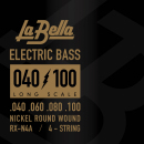 La Bella Electric Bass RX Series Nickel 40-100 4-str RX-N4A - Struny do gitary basowej
