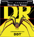 DR struny do gitary elektrycznej DDT 11-65 7-str