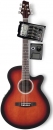 Stagg SW 206 CETU VS - gitara elektro-akustyczna