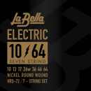 La Bella Electric 10-64 7-str HRS_72 - Struny do gitary elektrycznej