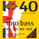 Rotosound RB40 - 4 struny bas [40-100] niklowane