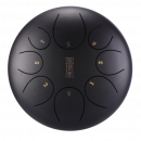 Hluru TY8-12-InkBlack - Round tongue drum 12