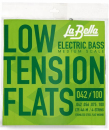La Bella Low Tension Flexible Flats 42-100 4-str LTF-4A - Struny do gitary basowej