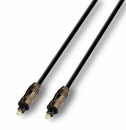 ALVA - Kabel Optyczny Toslink metal 1m