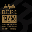 La Bella Electric Jazz Medium 13-56 HRS-JM - Struny do gitary elektrycznej