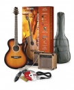 Stagg SW 206 VS P3 - gitara elektro-akustyczna z wyposażeniem