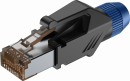 Roxtone RJ45C5E-PH-BU - Wtyk typu RJ45 z osłoną