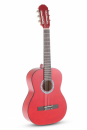 Gewa Basic - Gitara klasyczna czerwona 1/2