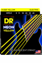 DR NYE 9-42 NEON YELLOW - Struny do gitary elektrycznej
