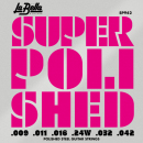 La Bella Super Polished Extra Light 9-42 SP942 - Struny do gitary elektrycznej