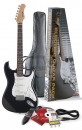 Stagg S 300 BK Pack 2 - gitara elektryczna z wyposażeniem