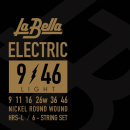 La Bella Electric Light 9-46 HRS-L - Struny do gitary elektrycznej