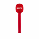 RODE Interview GO - Uchwyt z pop filtrem czerwony
