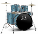 Dirty Rabbit Q900-Bright Blue - Zestaw perkusyjny