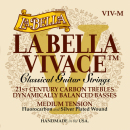 La Bella Vivace Medium Tension VIV-M - Struny do gitary klasycznej